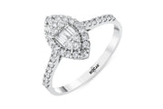 0.48 Karat FG SI Diamond Solitaire Ring