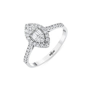 0.48 Karat FG SI Diamond Solitaire Ring