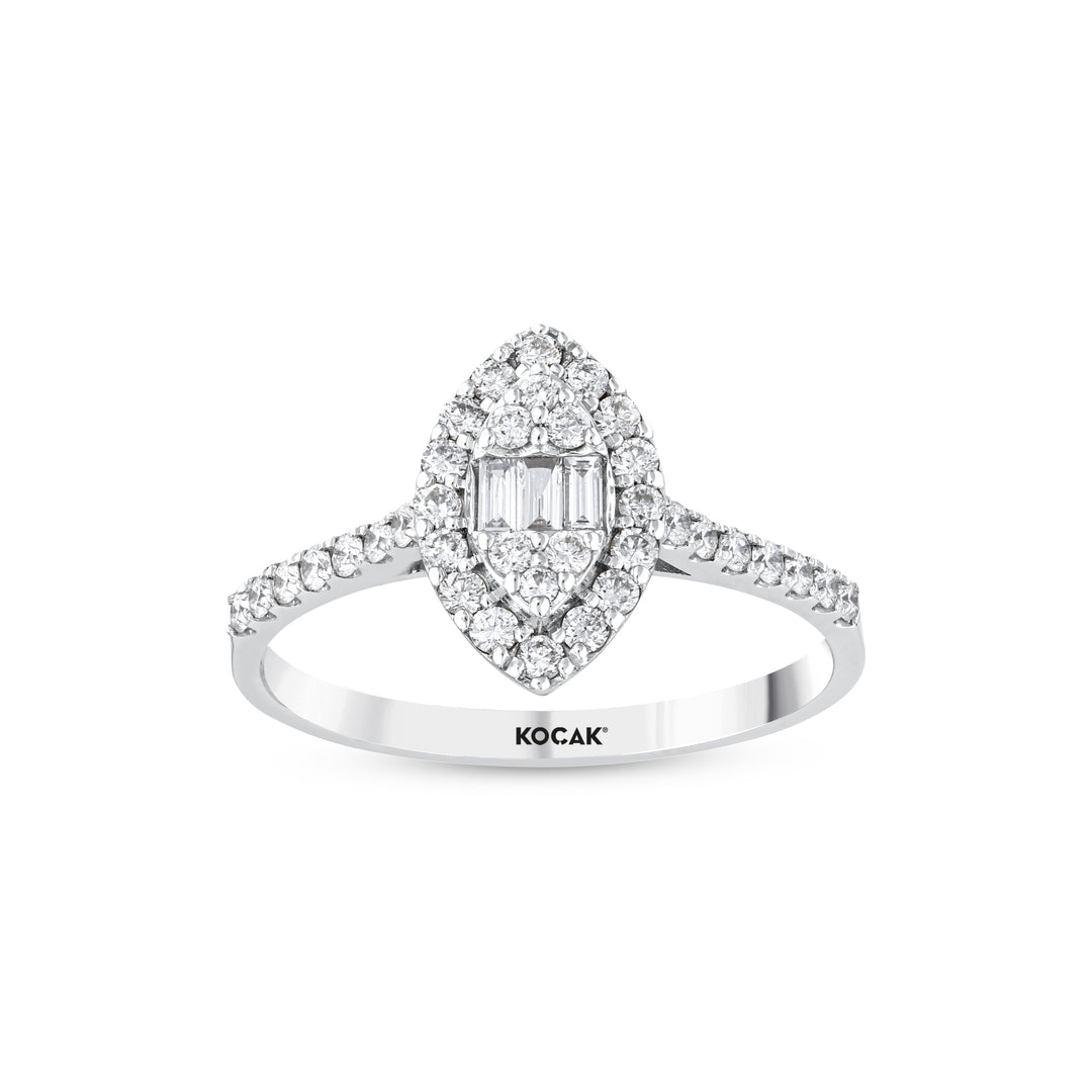 0.48 Karat FG SI Diamond Solitaire Ring