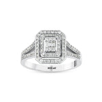 Load image into Gallery viewer, 0.41 Karat FG SI Diamond Baguette Ring