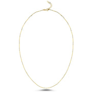 14ct White Colour Design Gold Necklace