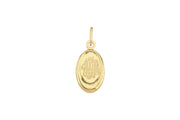 14ct Mashallah Gold Pendant (Chain Not Included)