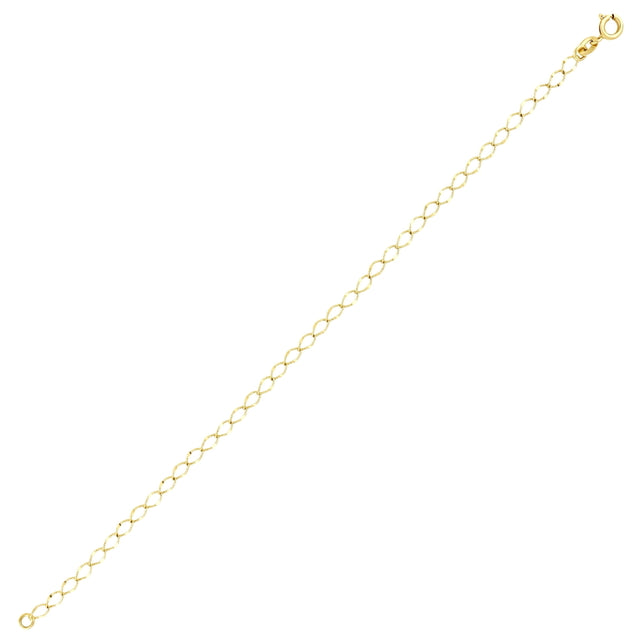 14ct Barok Design Gold Zincir Bracelet