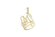 14ct Anne Cocuk Design Gold Pendant (Chain Not Included)