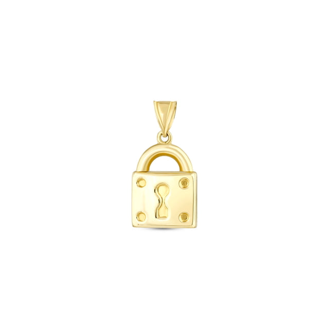 14ct Kilit Design Gold Pendant (Chain Not Included)