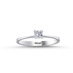Load image into Gallery viewer, 0.09 Karat GH SI Diamond Solitaire Ring