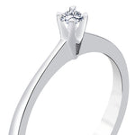Load image into Gallery viewer, 0.09 Karat GH SI Diamond Solitaire Ring