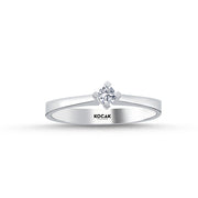 0.09 Karat GH SI Solitaire Diamond Ring
