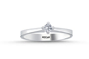 0.10 Karat GH SI Solitaire Diamond Ring