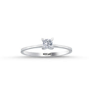 0.15 Karat GH SI Solitaire Diamond Ring