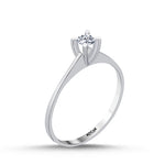 Load image into Gallery viewer, 0.15 Karat GH SI Solitaire Diamond Ring