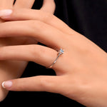 Load image into Gallery viewer, 0.15 Karat GH SI Solitaire Diamond Ring