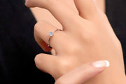 0.15 Karat GH SI Solitaire Diamond Ring