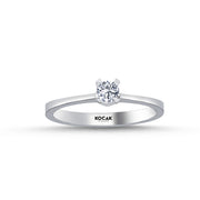 0.15 Karat GH SI Solitaire Diamond Ring