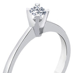 Load image into Gallery viewer, 0.15 Karat GH SI Solitaire Diamond Ring