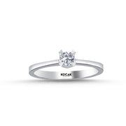 0.19 Karat GH SI Diamond Solitaire Ring