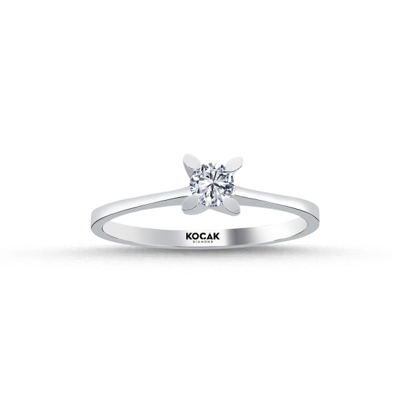 0.20 Karat GH SI Solitaire Diamond Ring