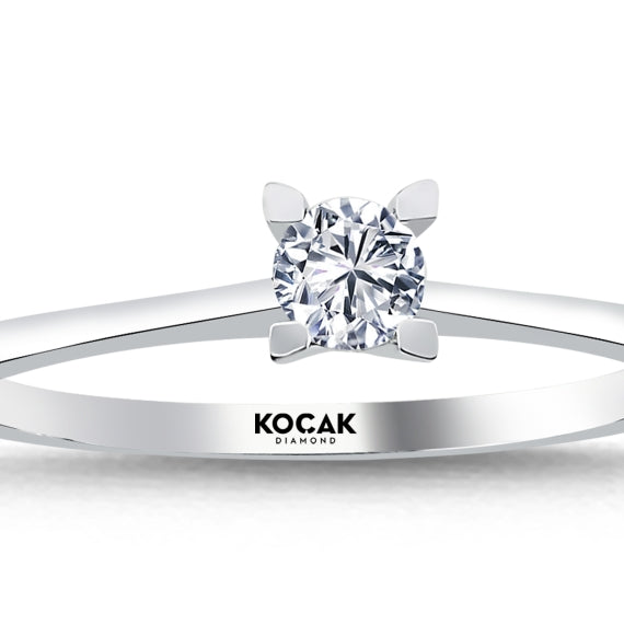 0.20 Karat GH SI Solitaire Diamond Ring