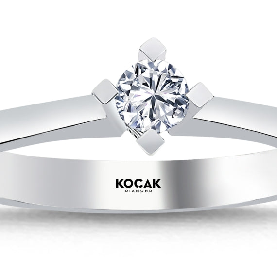 0.20 Karat GH SI Solitaire Diamond Ring