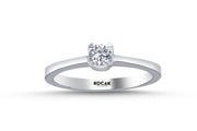 0.20 Karat GH SI Solitaire Diamond Ring
