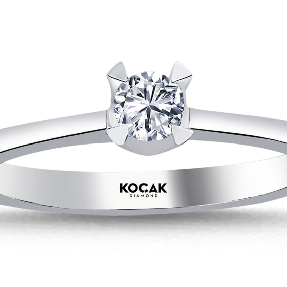 0.20 Karat GH SI Solitaire Diamond Ring