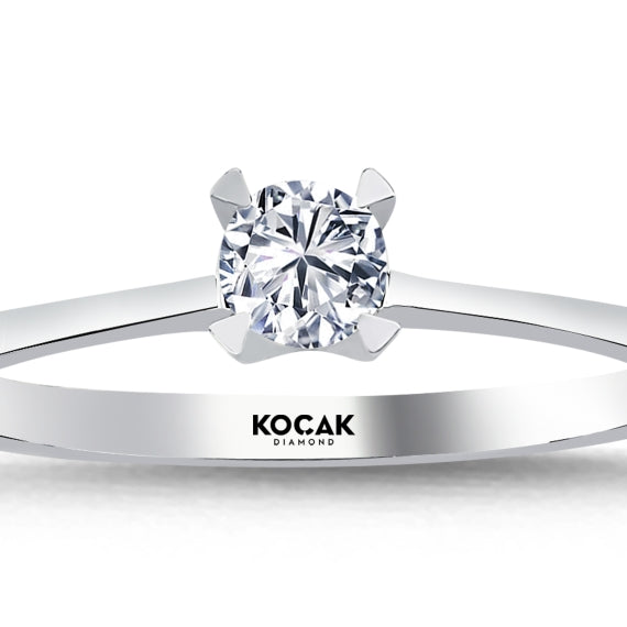 0.25 Karat GH SI Solitaire Diamond Ring