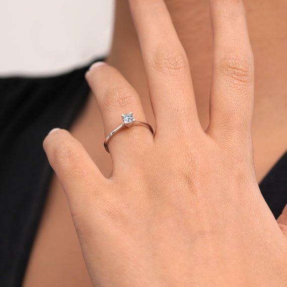 0.25 Karat GH SI Solitaire Diamond Ring