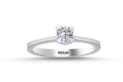 0.30 Karat GH SI Diamond Solitaire Ring