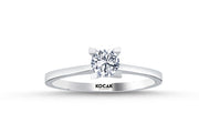 0.39 Karat GH SI Solitaire Diamond Ring