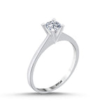 Load image into Gallery viewer, 0.39 Karat GH SI Solitaire Diamond Ring