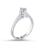 Load image into Gallery viewer, 0.39 Karat GH SI Solitaire Diamond Ring