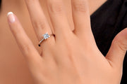 0.40 Karat GH SI Solitaire Diamond Ring