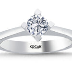 Load image into Gallery viewer, 0.50 Karat GH SI Solitaire Diamond Ring
