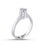 Load image into Gallery viewer, 0.50 Karat GH SI Solitaire Diamond Ring