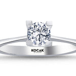 Load image into Gallery viewer, 0.50 Karat GH SI Solitaire Diamond Ring