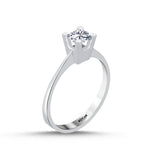 Load image into Gallery viewer, 0.50 Karat GH SI Solitaire Diamond Ring