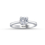 Load image into Gallery viewer, 0.50 Karat GH SI Solitaire Diamond Ring