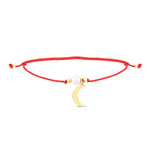 Load image into Gallery viewer, 14ct Pearl Ay Gold Cord Bracelet