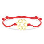 Load image into Gallery viewer, 14ct Alti Heart Gold Cord Bracelet