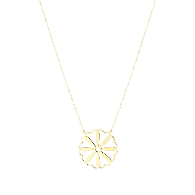 14ct Dharma Design Gold Necklace