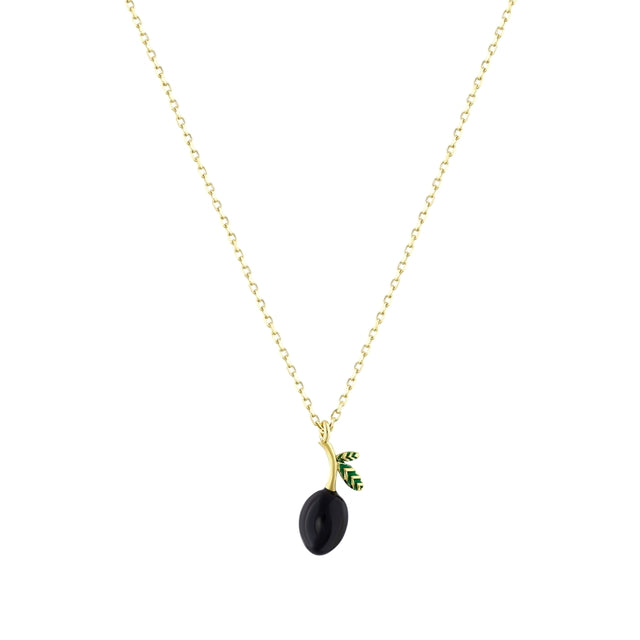 14ct Zeytin Design Gold Necklace