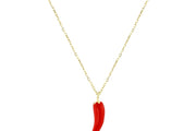 14ct Chili Design Gold Necklace
