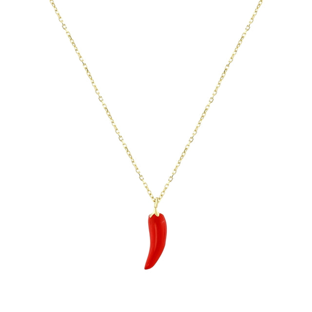14ct Chili Design Gold Necklace