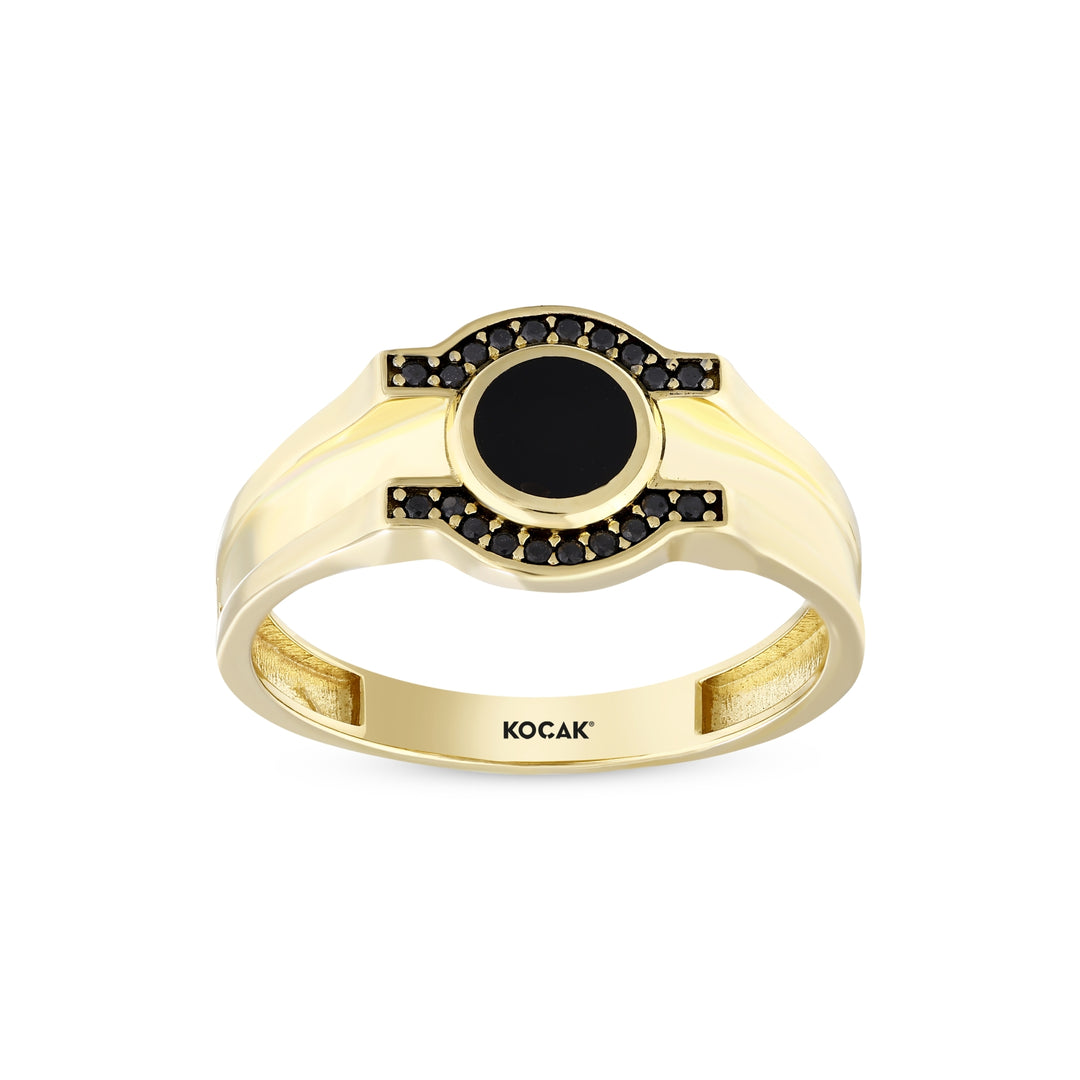 14ct Design Gold Men's Ring