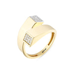 Load image into Gallery viewer, 14ct Divina Design Gold Ring
