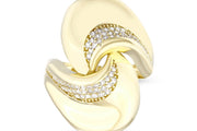 14ct Arty Design Gold Ring