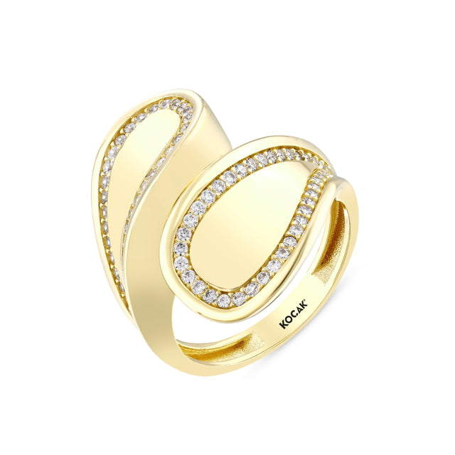 14ct Sweat Design Gold Ring