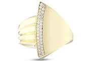 14ct Hinoki Design Gold Ring
