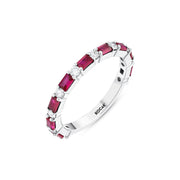 1.15 Karat Renkli Stone Set Diamond Ring