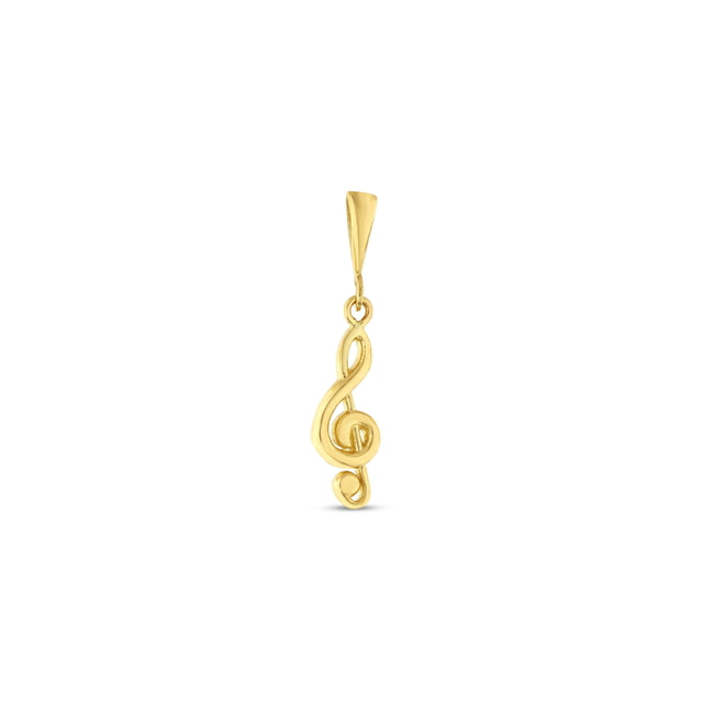 14ct Sol Key Gold Pendant (Chain Not Included)